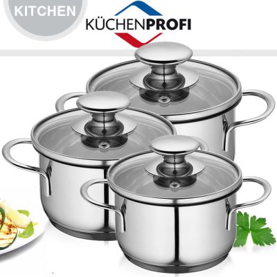 Мини тенджера с капак ф16*7,5 см, 1,250 л, инокс